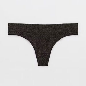 NWT Aerie Superchill Seamless Lurex Thong